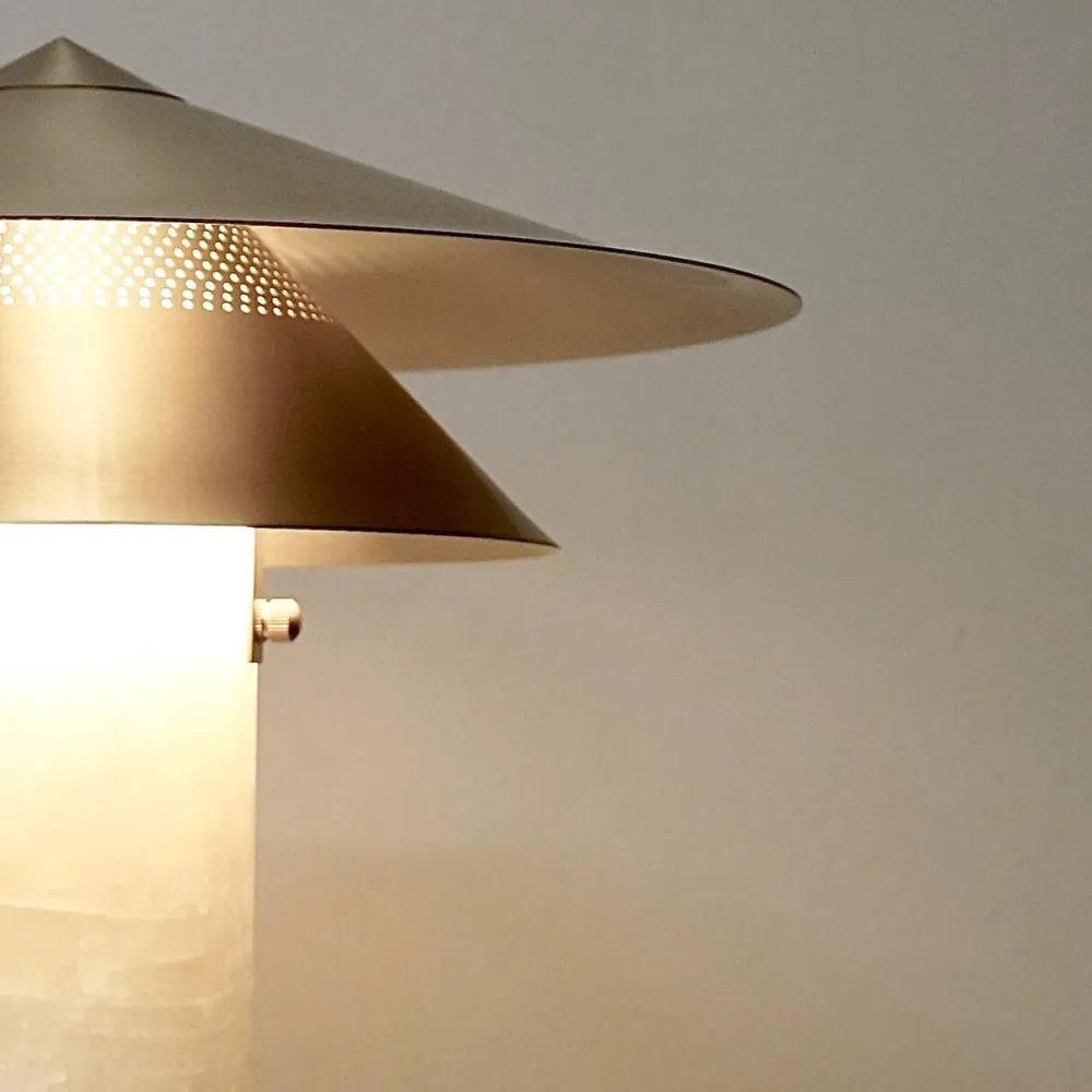 Hein Studio Meconopsis Onyx Table Lamp^ Bordlamper