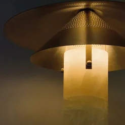 Hein Studio Meconopsis Onyx Table Lamp^ Bordlamper