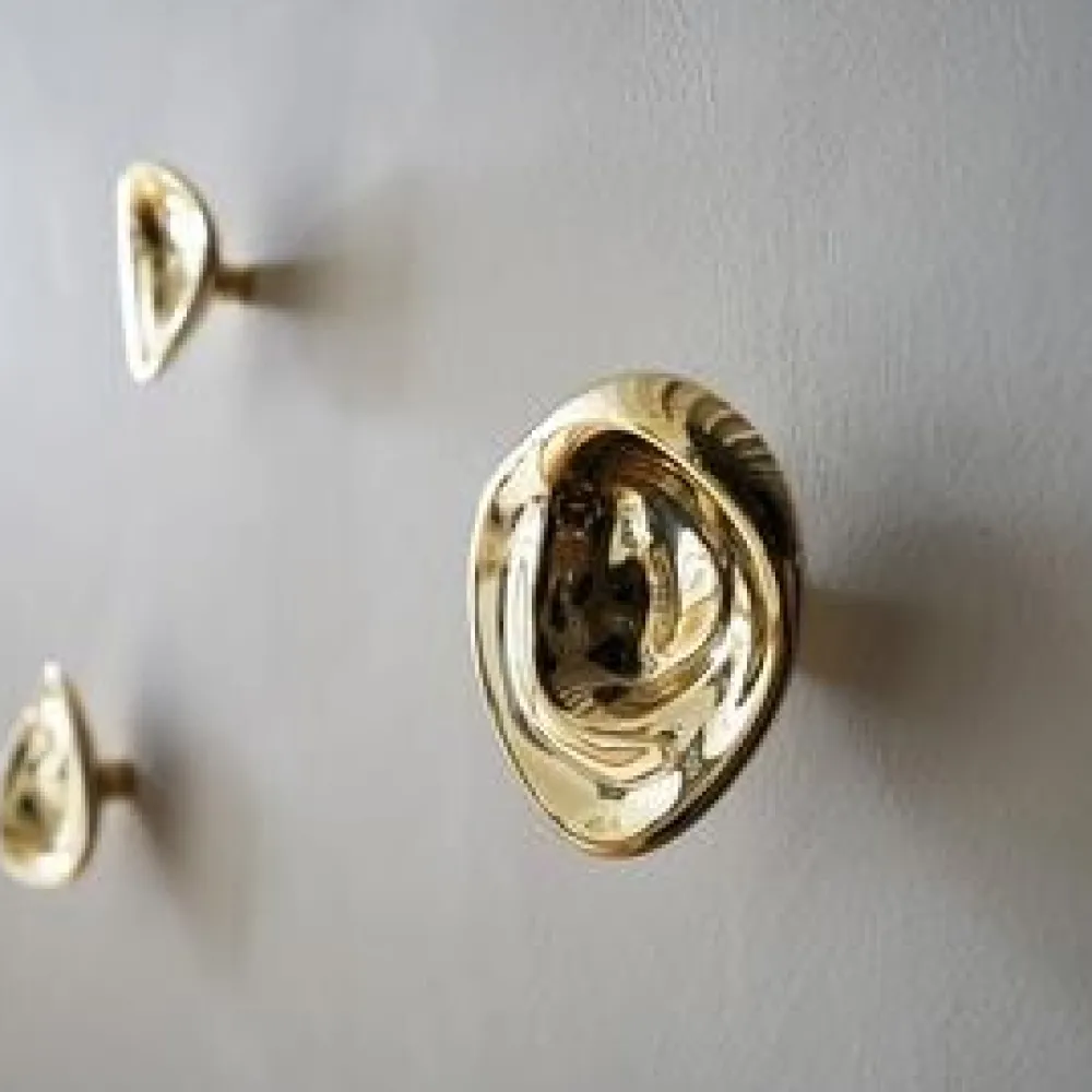 Hein Studio Ripple Knob No. 2 Large Gold^ Knager & Greb|Entré