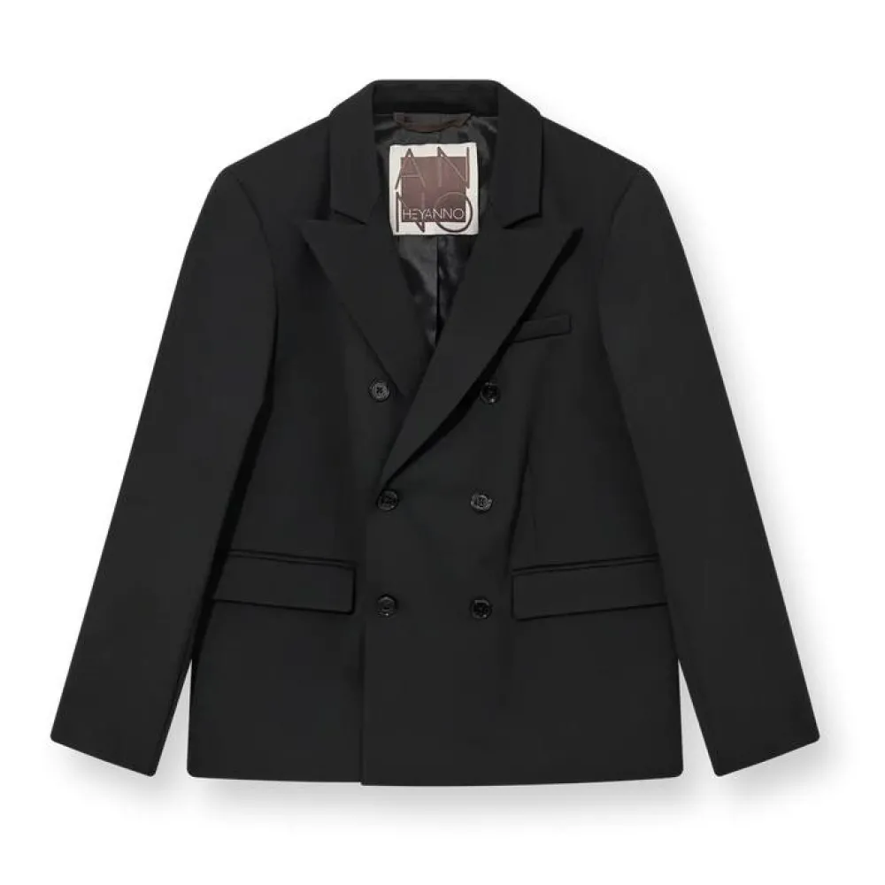 HEYANNO Desire Crew Blazer Black^Dame Overdele