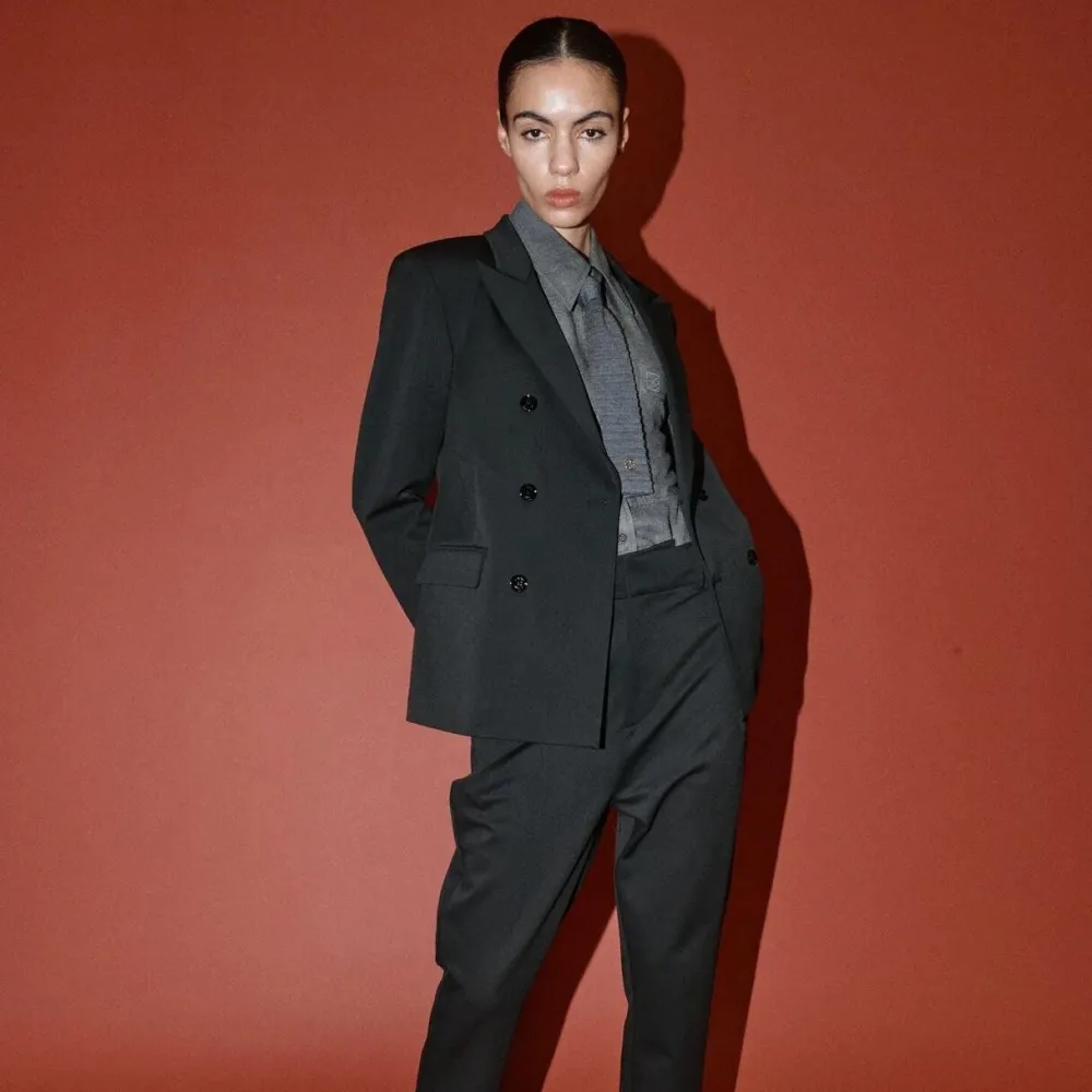 HEYANNO Desire Crew Blazer Black^Dame Overdele