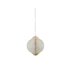 House Doctor Alsta Ornament Off-White/Golden Small^ Julepynt