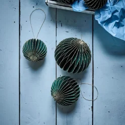 House Doctor Alsta Ornament Green Large^ Julepynt