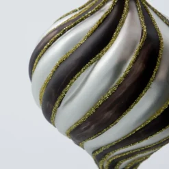 House Doctor Chan Ornament Black/White^ Juletræspynt|Julepynt