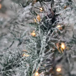 House Doctor Christmas Tree Flocked W. 70 Wire Led Lights Nature^ Julepynt