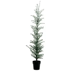 House Doctor Christmas Tree Flocked Nature^ Julepynt