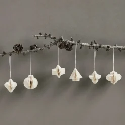 House Doctor Comb Ornaments Off-White^ Juletræspynt|Julepynt