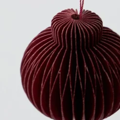 House Doctor Comb Ornaments Burgundy^ Juletræspynt|Julepynt
