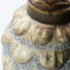 House Doctor Cone Ornaments Antique Silver^ Juletræspynt|Julepynt