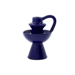 House Doctor Diva Candle Holder Blue^ Lysestager