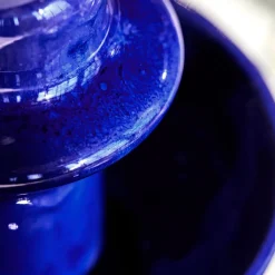 House Doctor Diva Candle Holder Blue^ Lysestager