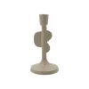 House Doctor Donna Candle Stand Beige^ Lysestager