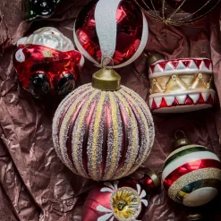 House Doctor Frost Ornament Red^ Juletræspynt|Julepynt