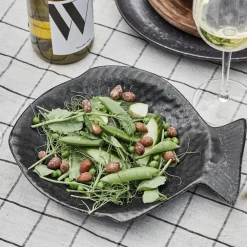 House Doctor Kala Serving Dish Black^ Køkken