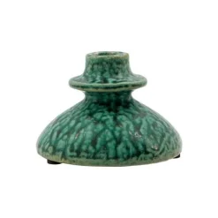 House Doctor Kulu Candle Stand Green^ Lysestager|Keramik & Porcelæn