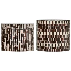 House Doctor Lango Storage Boxes Brown/Nature^ Kurve