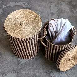 House Doctor Laundry Laundry Baskets Nature/Brown^ Kurve