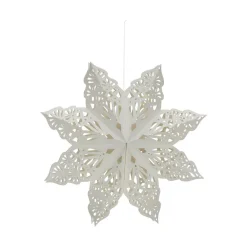 House Doctor Lehlo Stars White^ Juletræspynt|Julepynt