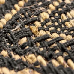 House Doctor Monta Rug Nature/Black 83x260 cm^ Entré|Tæpper & Måtter