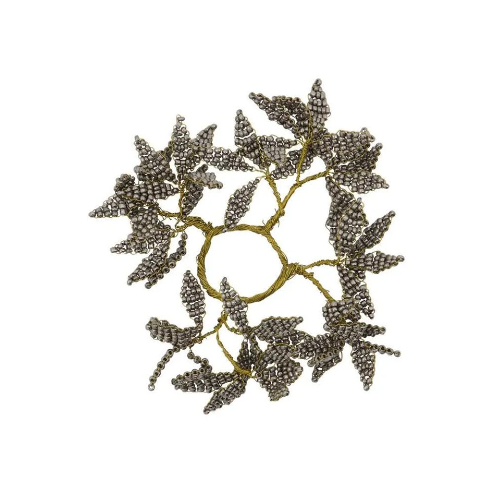 House Doctor Pearl Candle Rings Grey/Gold^ Juletræspynt|Julepynt