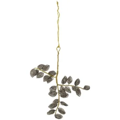 House Doctor Pearl Ornaments Grey/Gold^ Juletræspynt|Julepynt