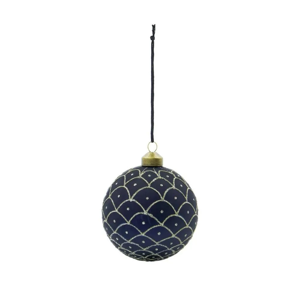 House Doctor Poca Ornament Purple^ Juletræspynt|Julepynt