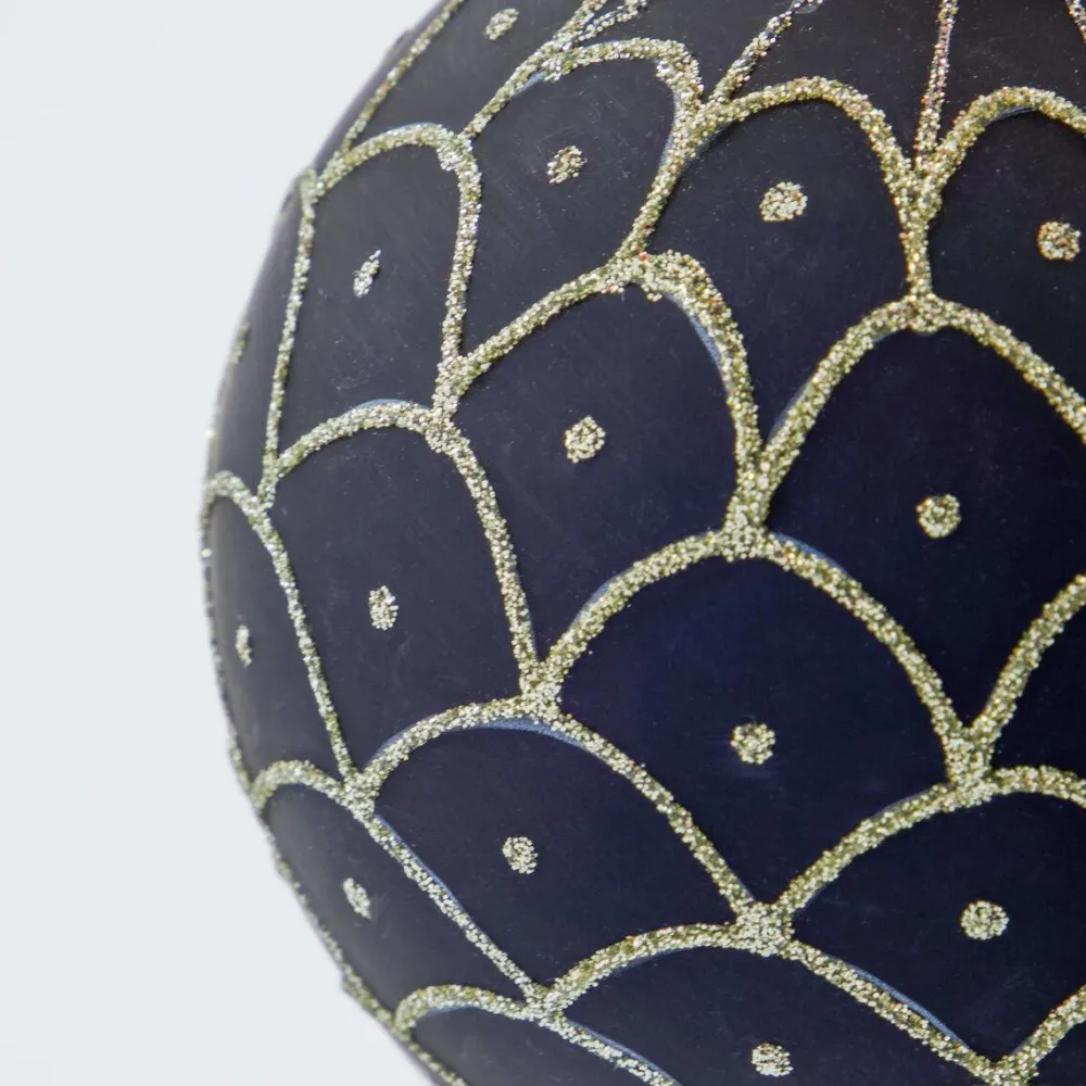 House Doctor Poca Ornament Purple^ Juletræspynt|Julepynt