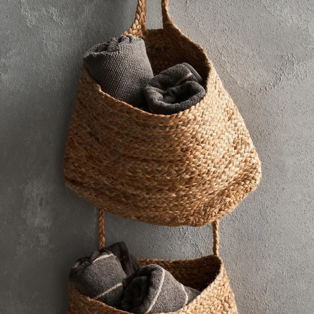 House Doctor Ramla Hanging Baskets Natural^ Kurve