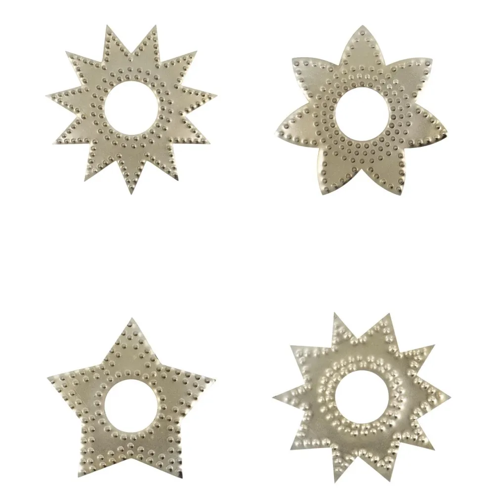 House Doctor Ring Candle Rings Antique Champagne Silver^ Julepynt