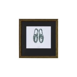 House Doctor Shoe Wall Art Dark Green^ Illustrationer & Plakater