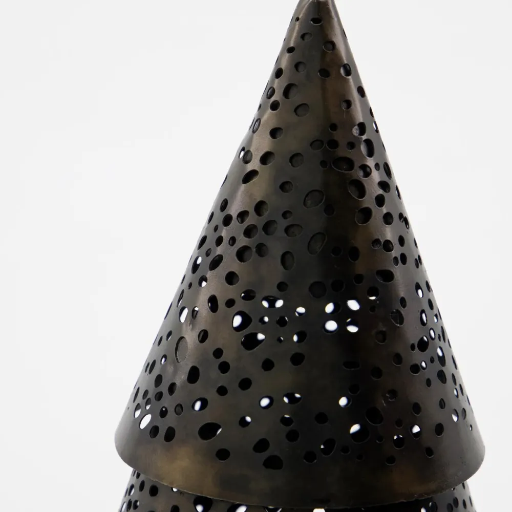 House Doctor Silva Christmas Trees Antique Brown^ Julepynt