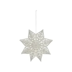 House Doctor Snowflake Ornaments White^ Julepynt