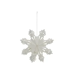 House Doctor Snowflake Ornaments White^ Julepynt