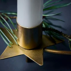 House Doctor Stage Candle Holder Antique Brass^ Julepynt|Adventsstager