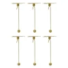 House Doctor Star Candle Holder Antique Brass (6 Pieces)^ Julepynt