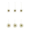 House Doctor Stari Ornaments Off-White/Champagne (6 Pieces)^ Juletræspynt|Julepynt