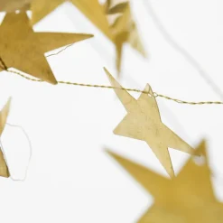House Doctor Stars Garland Antique Brass Small^ Juletræspynt|Julepynt