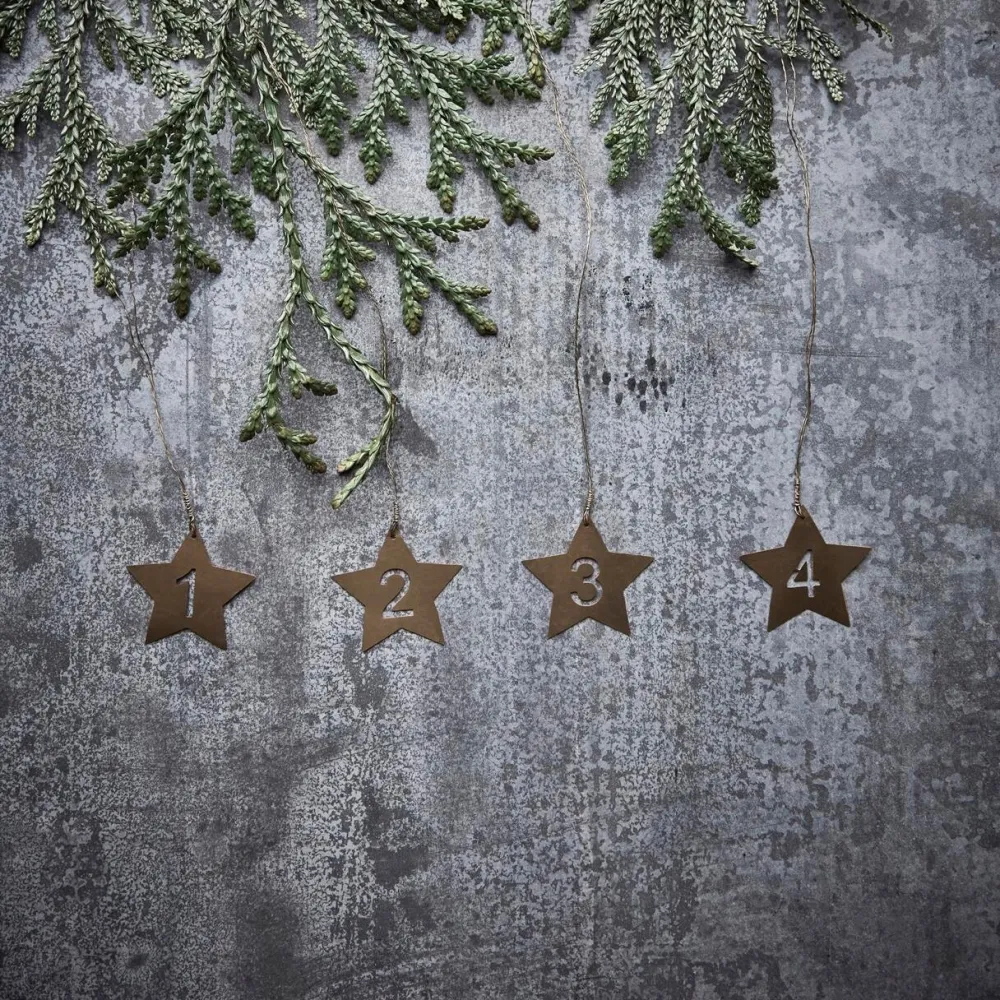 House Doctor Togg Decorations Antique Brass^ Julepynt|Adventsstager