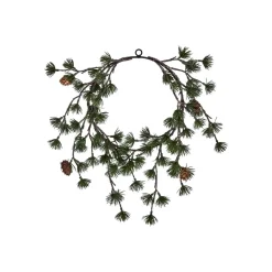 House Doctor Torch Wreath Green Small^ Julepynt