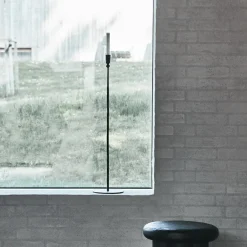 House Doctor Trivo Floor Candle Stand Black Low^ Lysestager