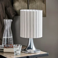 House Doctor Tulip Table Lamp Silver^ Bordlamper