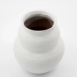 House Doctor Vase Juno White Medium^ Andet Boligtilbehør|Vaser