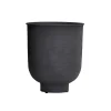 House Doctor Vig Planter Grey Small^ Krukker