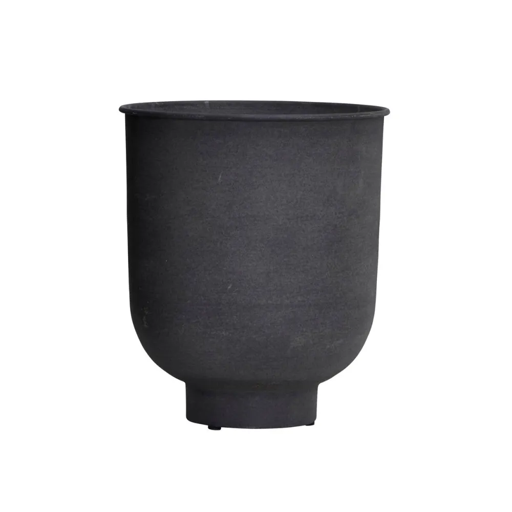 House Doctor Vig Planter Grey Small^ Krukker