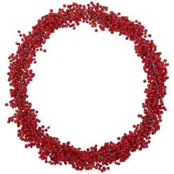 House Doctor Winter Wreath Red Large^ Julepynt