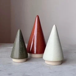 Julie Damhus Studio Juletræ Brændt (Lille, Mellem, Stor)^ Julepynt|Juleborddækning