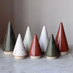 Julie Damhus Studio Juletræ Brændt (Lille, Mellem, Stor)^ Julepynt|Juleborddækning