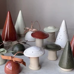 Julie Damhus Studio Juletræ Brændt (Lille, Mellem, Stor)^ Julepynt|Juleborddækning