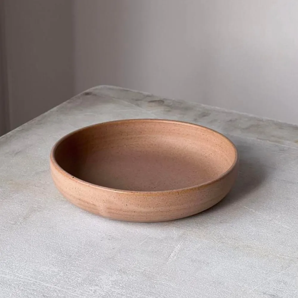 Julie Damhus Studio Oda Fad Lille Beige^ Skåle & Bakker|Keramik & Porcelæn