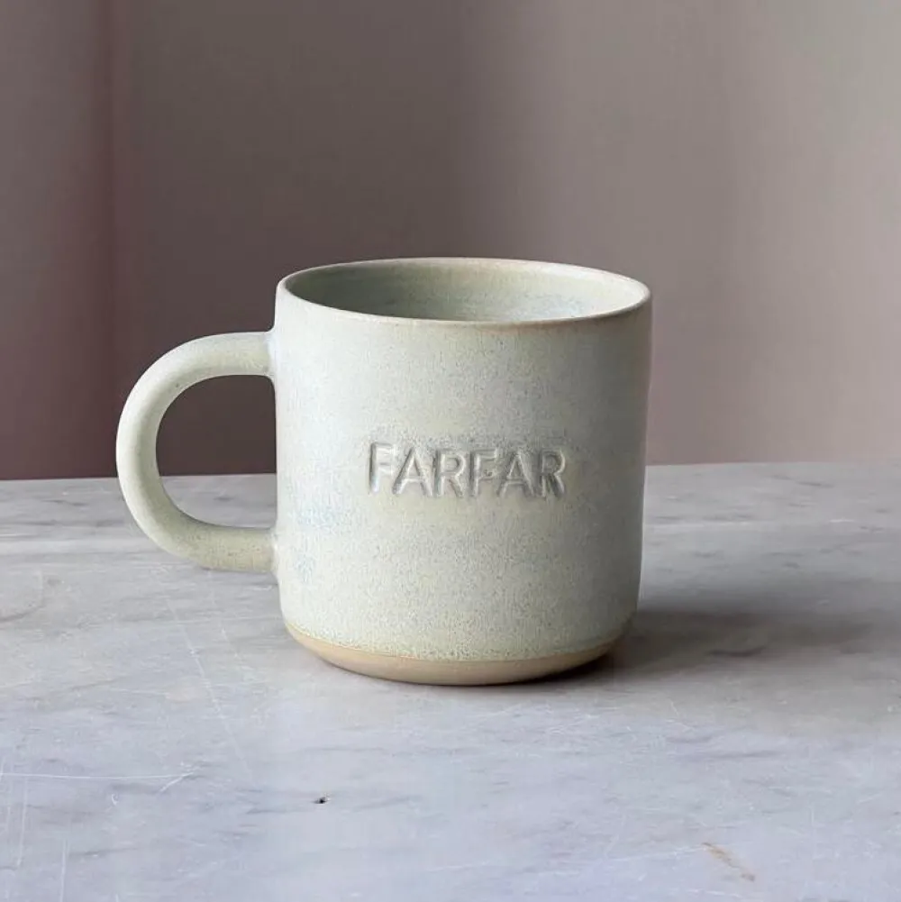 Julie Damhus Studio Oda Farfar Kop Mint^ Keramik & Porcelæn